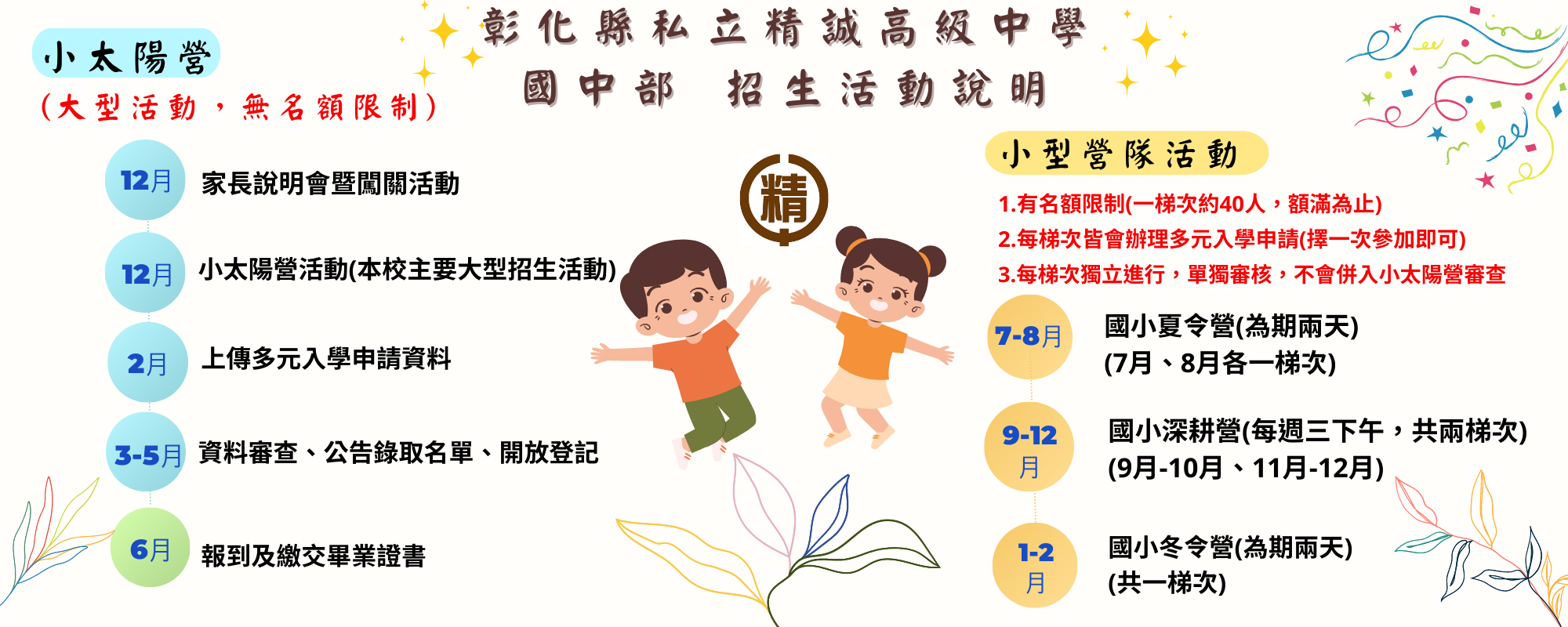 國中部招生活動